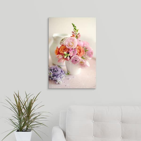 GreatBigCanvas "Casual Morning on Pink" by Sarah Gardner Canvas Wall Art