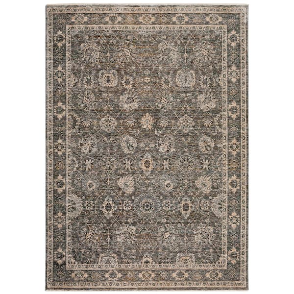 Addison Rugs Yarra Vintage 5 ft. x 7 ft. 10 in. Gray Rug