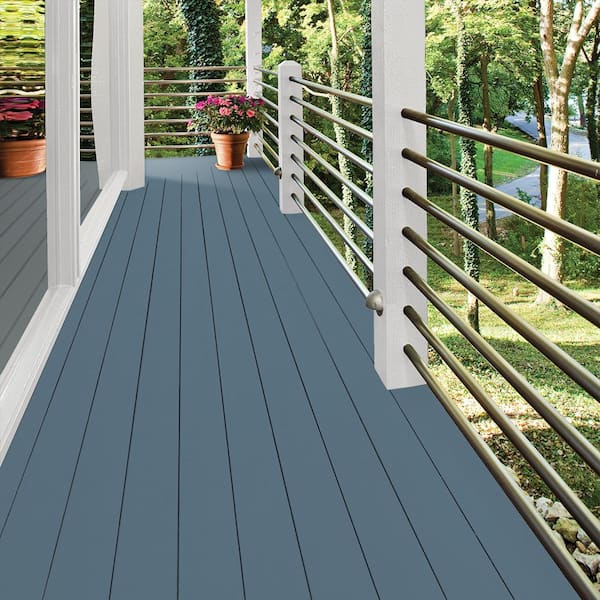 Exterior Wood Stain Colors - Shipmate Blue - Wood Stain Colors