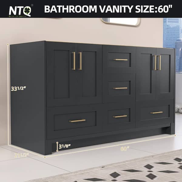 Have a question about NTQ 60 in. W x 21.5 in. D x 33.5 in. H