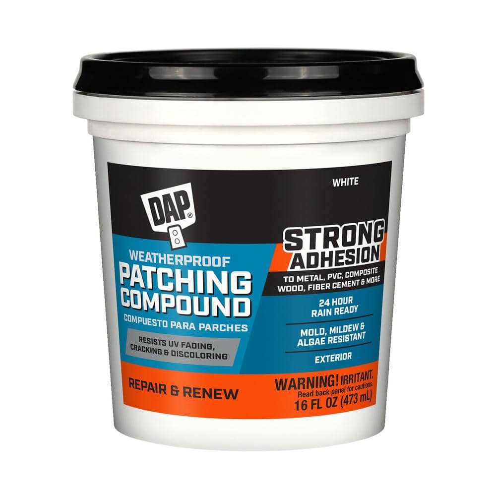 Weatherproof 16 oz. White Patching Compound