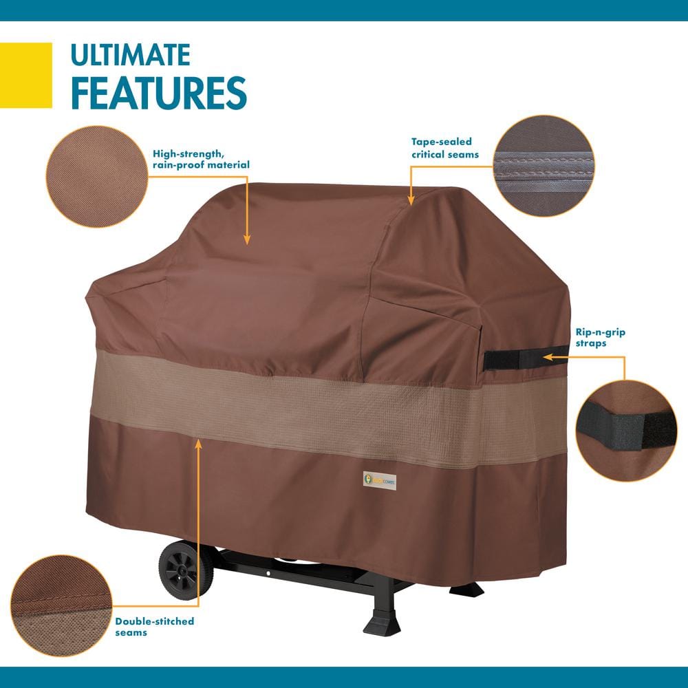 Mocha Cappuccino 67-Inch Water-Resistant BBQ Grill Cover