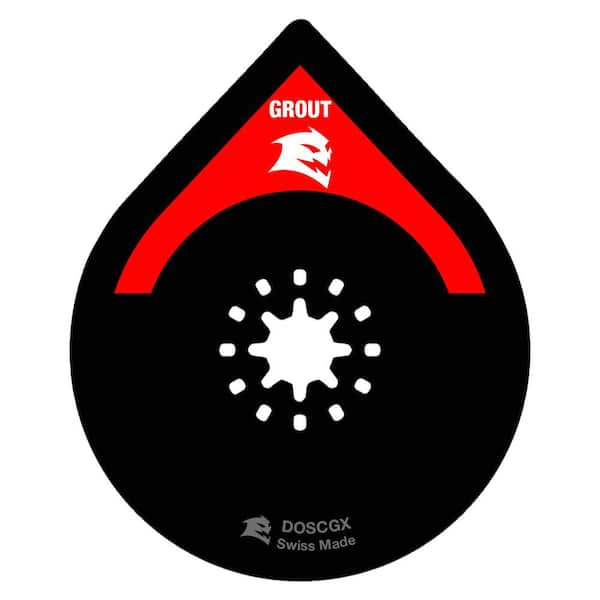 DIABLO 2-3/4 in. Starlock Carbide Grit Oscillating Sanding Blade for Grout and Mortar