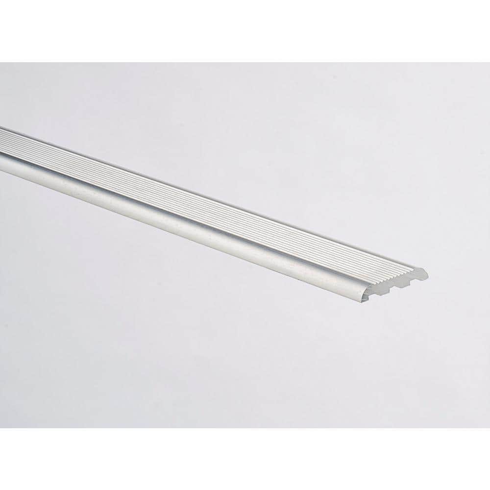 EMAC Novoband Access Natural 1.18 in. D x 0.19 in. W x 78.7 in. L Gutter Shape Aluminum Molding and Transition Trim