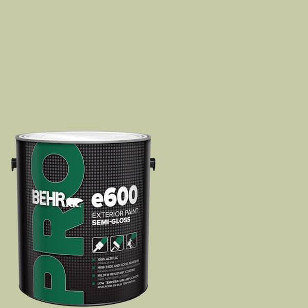 BEHR PRO 1 gal. #M350-3 Sap Green Semi-Gloss Exterior Paint