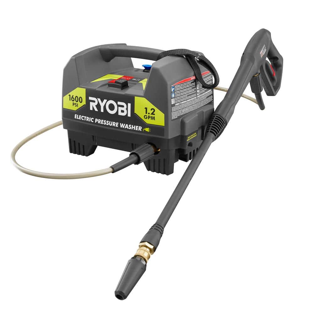 RYOBI 1600 PSI 1.2 GPM Cold Water Electric Pressure Washer