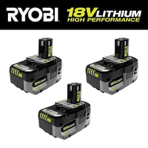 ONE+ 18V 4.0 Ah Lithium-Ion HIGH PERFORMANCE Battery (3-Pack)