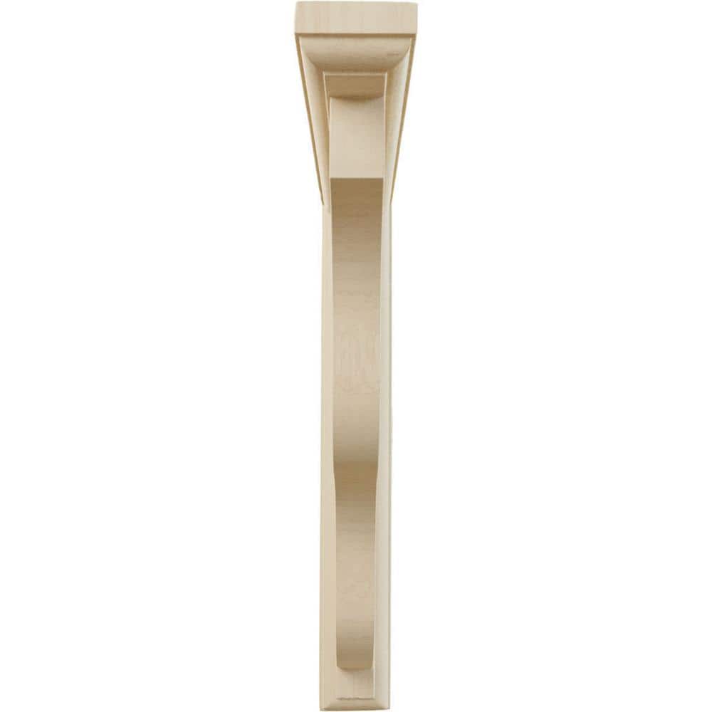 Hamilton Traditional Rubberwood Bracket 1.5"W x 9"D x 11"H