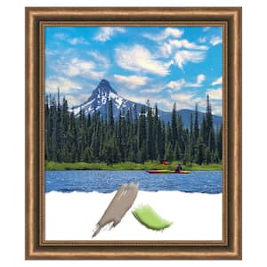 Manhattan Bronze Narrow Wood Picture Frame Opening Size 20 x 24 in.
