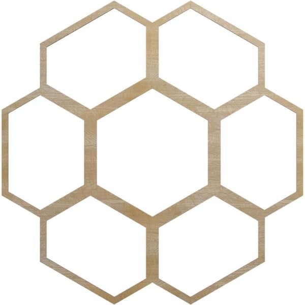 Ekena Millwork 0.25 in. x 36 in. x 36 in. Wood Medallion Moulding