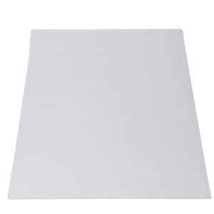Mix and Match 9 in. L x 7.75 in H White Square Accent Shade