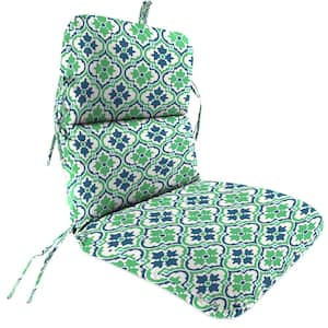 45 in. L x 22 in. W x 5 in. T Outdoor Chair Cushion in Vesey Sea Mist