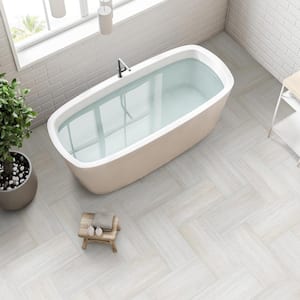 Ivory Sands 12 in. x 24 in. Matte Porcelain Floor and Wall Tile (13.62 sq. ft./Case)