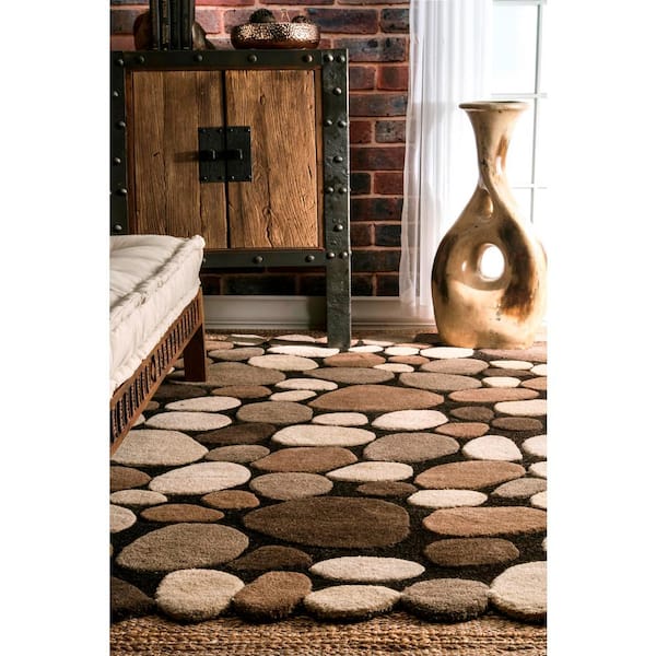 Wool Pebbles Natural 3 ft. x 8 ft. Runner Rug