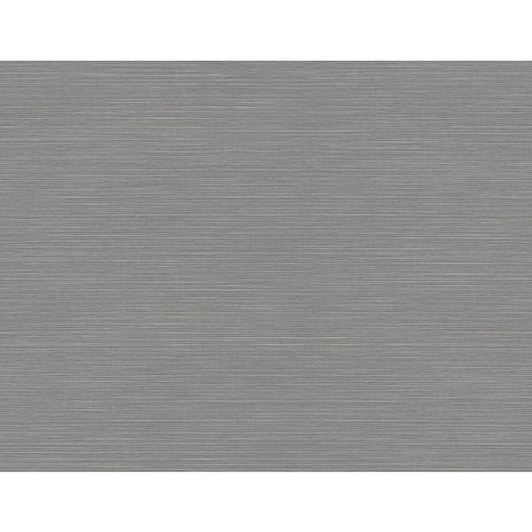 A-Street Prints Jenga Grey Striped Column Wallpaper Sample