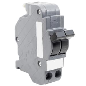 New UBIF Thin 15 Amp 1 in. 2-Pole Federal Pacific Stab-Lok Type NC Replacement Circuit Breaker