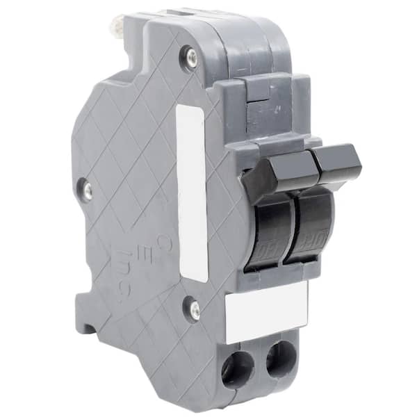 Connecticut Electric New UBIF Thin 15 Amp 1 in. 2-Pole Federal Pacific Stab-Lok Type NC Replacement Circuit Breaker