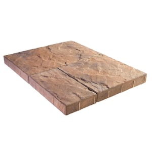 Panorama Supra 3-pc 15.75 in. x 15.75 in. x 2.25 in. Chesapeake Blend Concrete Paver (60 Pcs. / 103 Sq. ft. / Pallet)