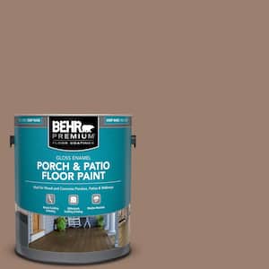 1 gal. #SC-148 Adobe Brown Gloss Enamel Interior/Exterior Porch and Patio Floor Paint