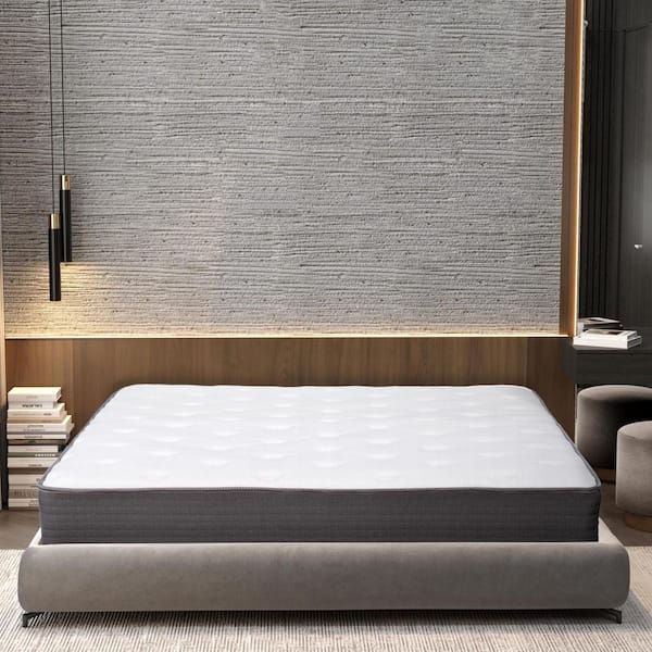 Equilibria 8 in. Medium Memory Foam & Pocket Spring Hybrid Bed in a Box Mattress, Queen