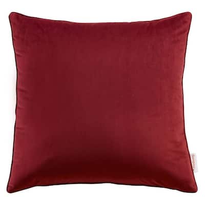 maroon accent pillows