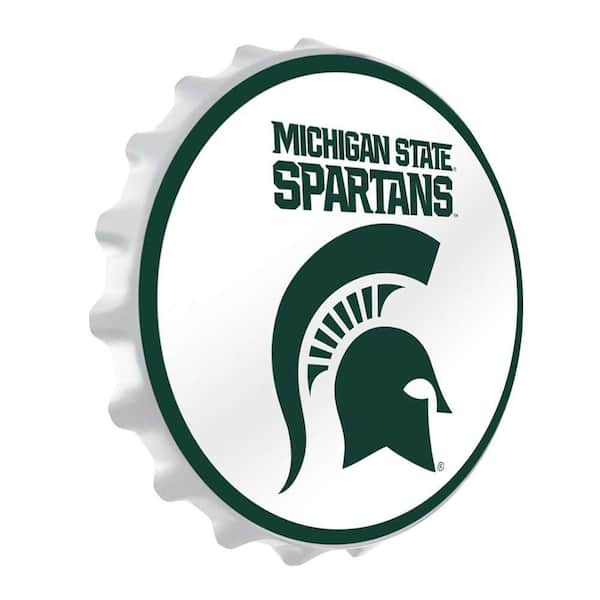 Michigan State Spartans Bottle Cap Wall Sign
