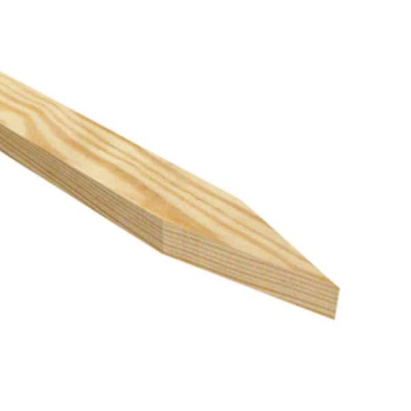 Unbranded Pine Grade Stakes (12-Piece) (Common: 1 in. x 2 in. x 2 ft.; Actual: 0.562 in. x 1.375 in. x 35.5 in.)