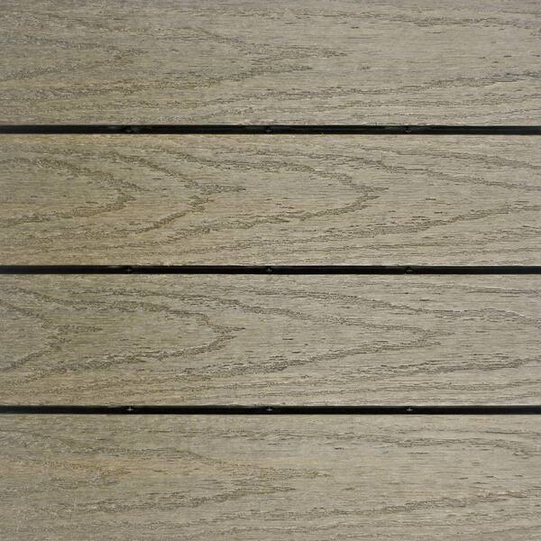 Quick Deck Outdoor Composite Tile, Deck Flooring Home Depot
