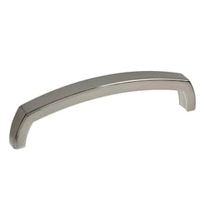 Prevost Collection 5 1/16 in. (128 mm) Brushed Nickel Transitional Cabinet Arch Pull