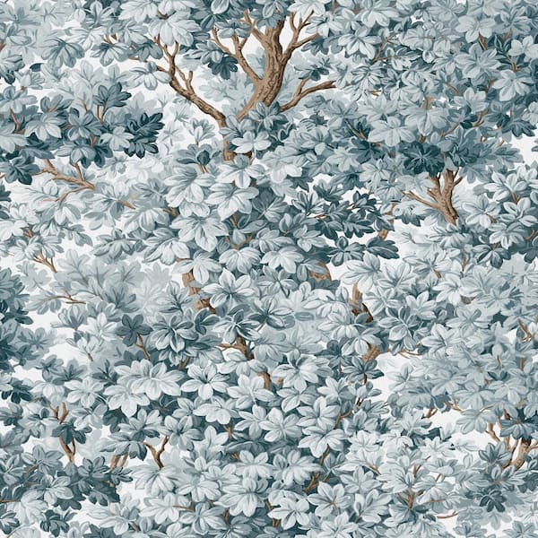 Graham & Brown Coppice Blue Wallpaper