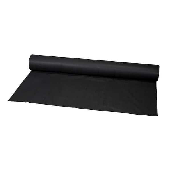 Unbranded 6 ft. x 300 ft. Black Polypropylene Non Woven Filter Fabric