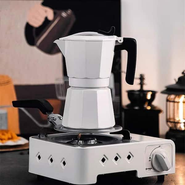 バーベキュー・調理用品 AFTERNOON COFFEE STOVE SET Stainless Steel Induction Adapter Plate Silver Heat Diffuser for