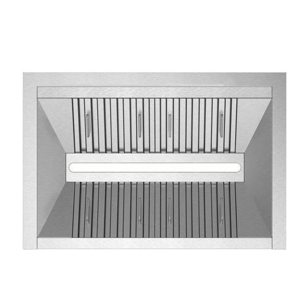 cadeninc 30 in. 900 CFM Ducted/Ductless Under Cabinet Range
