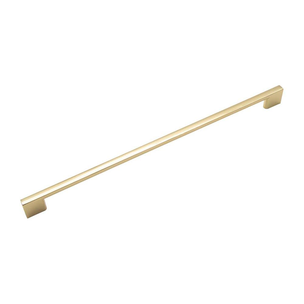 Mod Collection Handle Pull - 12 in. Center to Center Brushed Golden Brass Bar Cabinet Pull price history on PriceWatchPro