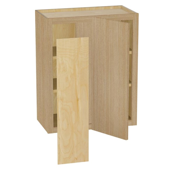 Hargrove 24 in. W x 12 in. D x 30 in. H Assembled Plywood Wall Blind Kitchen Cabinet in Vanguard Oak with Soft Close
