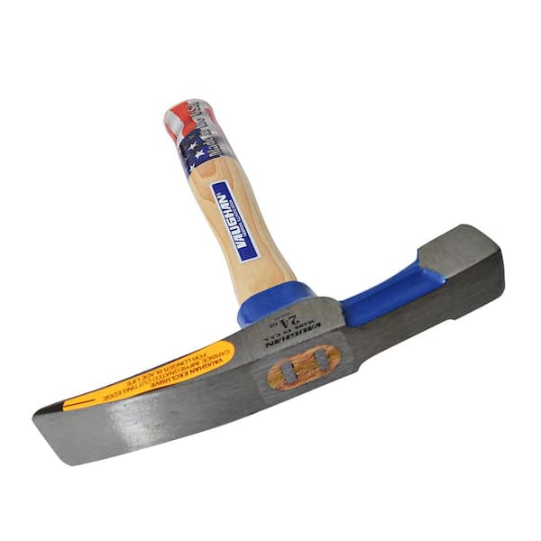 Vaughan 24 oz. Carbon Steel Bricklayer's Hammer with 11.5 in