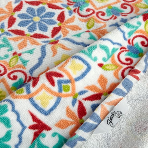 Bright, Fiesta,Multi Color Kitchen Towels, Ethically Sourced, Set