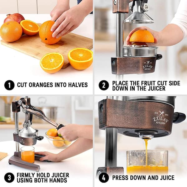 How to Use a Citrus Juicer