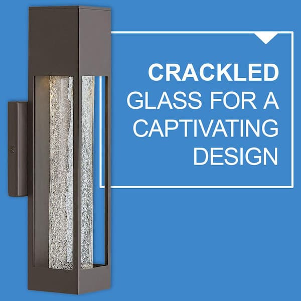 HINKLEY - Vapor Medium 1-Light Bronze Outdoor Wall Light Sconce