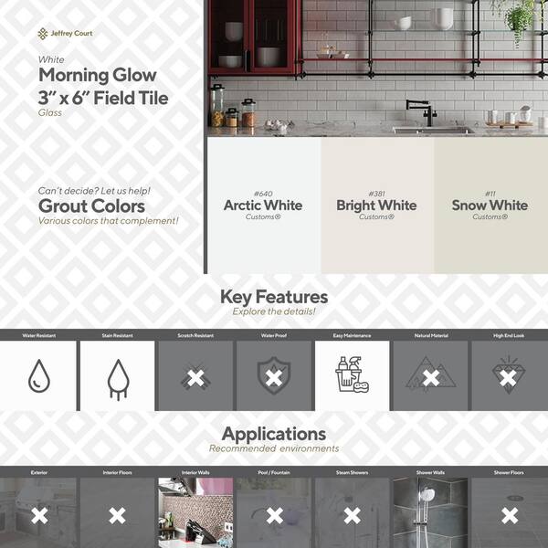 Jeffrey Court Fieldstone Gloss Browns/Tans 3 in. x 6 in. Glass Wall Tile (1 sq. ft. / pack)