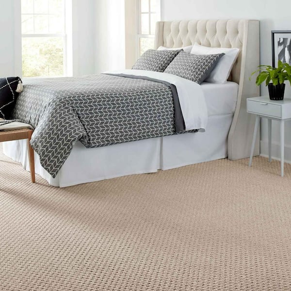 Shiloh Point - Dovetail - Beige 40 oz. Triexta Pattern Carpet - Installation Required