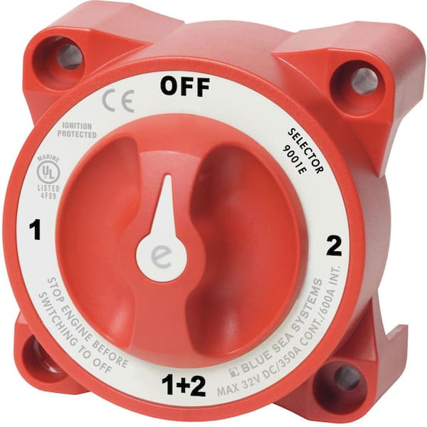 e-Series Selector Battery Switch
