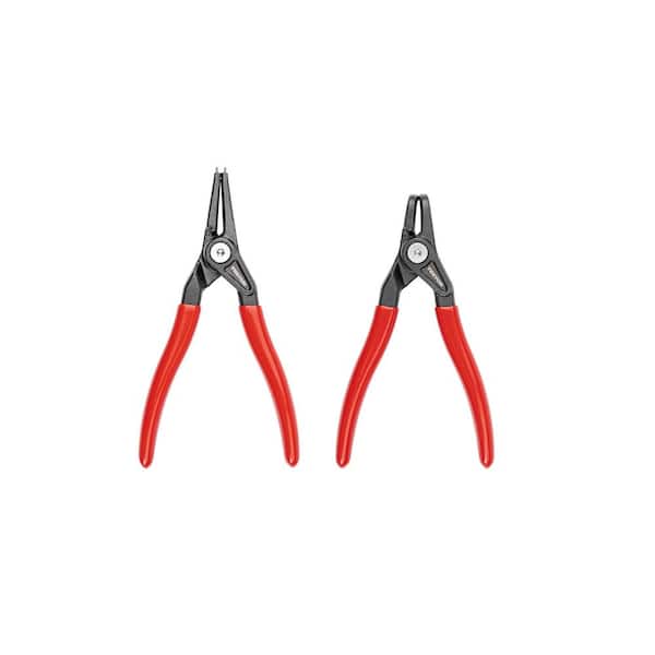 5 in. External Retaining Ring Pliers Set, 2-Piece (0.037 in. Tips)