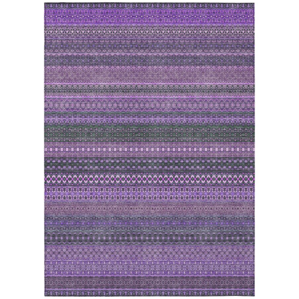 Chantille ACN527 Purple 2 ft. 6 in. x 3 ft. 10 in. Machine Washable Indoor/Outdoor Geometric Area Rug price history on PriceWatchPro