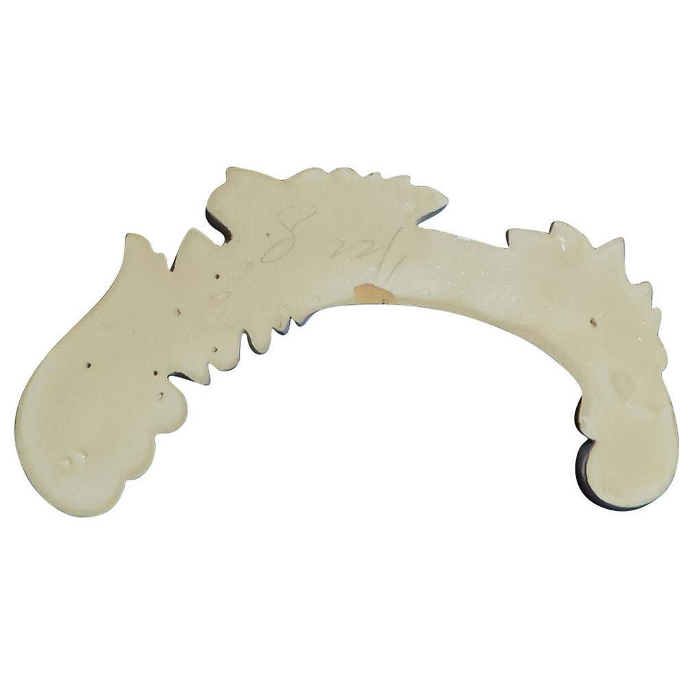 Primed Architectural Polyurethane Leaf Onlay, 8.75" x 2.75"