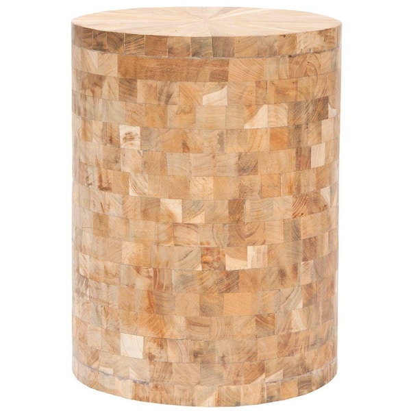 SAFAVIEH Tioga Light Maple End Table