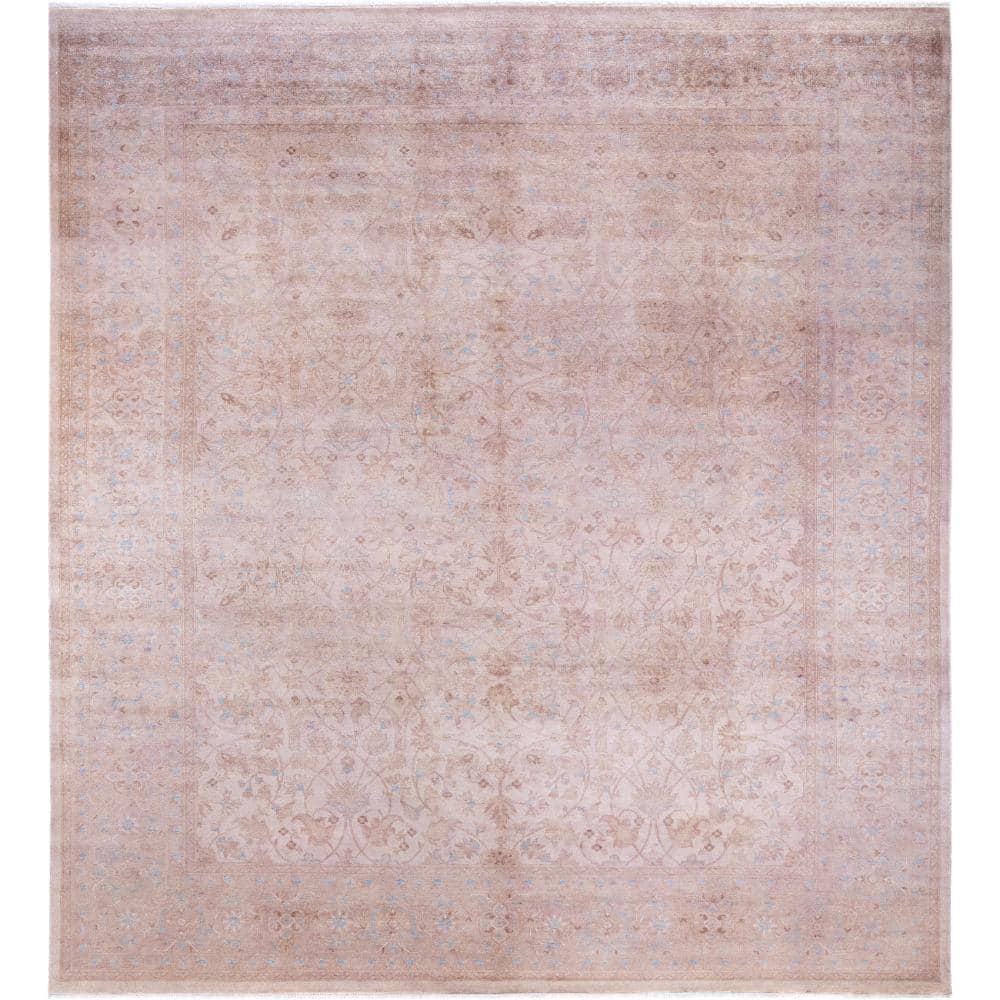 Fine Vibrance Beige 9 X 12 Hand-Knotted Wool Indoor Area Rug price history on PriceWatchPro