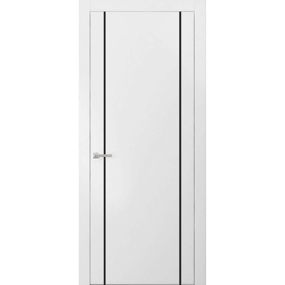 24 in. x 80 in. 1 Panel White Finished Solid Wood with Honeycomb Sliding Door with Hardware price history on PriceWatchPro