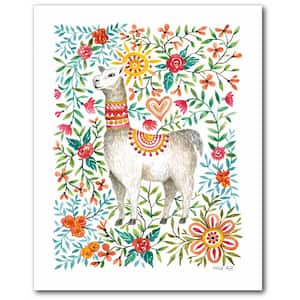 Llama Gallery-Wrapped Canvas Nature Wall Art 24 in. x 20 in.