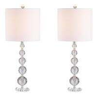 Set of 2 JONATHAN Y Nala 28.5 in. Crystal Table Lamp Deals